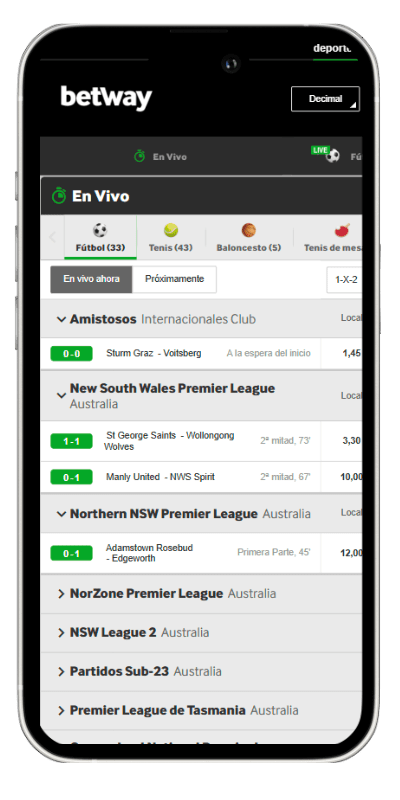 Betway mobile
